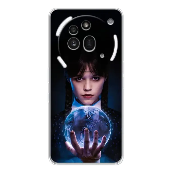 Чехол с принтом «Магическая сфера Уэнздей» для Nothing Phone (3a) Pro Чехол с принтом «Магическая сфера Уэнздей» для Nothing Phone (3a) Pro