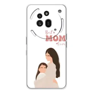 Чехол с принтом «Мама и дочка» для Nothing Phone (3a) Pro
