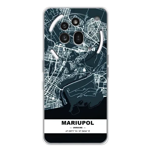 Чехол с принтом «Мариуполь» для Nothing Phone (3a) Pro