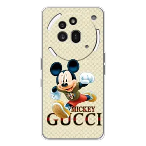 Чохол Disney Mouse Nothing Phone (3a) Pro (PREMIUMPrint) (Mikki Gucci)