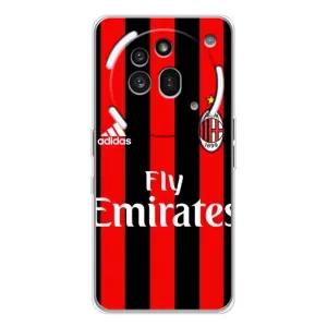 Чехлы для Nothing Phone (3a) Pro (VPrint) - Футбольные клубы (Milan)