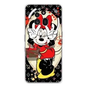 Чохол Disney Mouse Nothing Phone (3a) Pro (PREMIUMPrint) (Мінні peace)