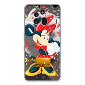 Чохол Disney Mouse Nothing Phone (3a) Pro (PREMIUMPrint) (Minni з бантіком)
