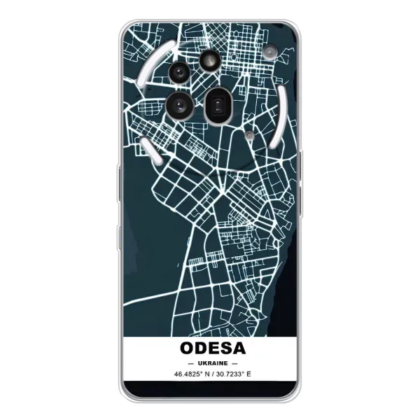 Чехол с принтом «Одесса» для Nothing Phone (3a) Pro