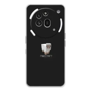 Чехол с принтом «Овечка Майнкрафт» для Nothing Phone (3a) Pro