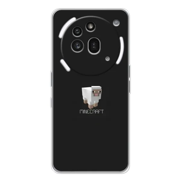 Чехол с принтом «Овечка Майнкрафт» для Nothing Phone (3a) Pro Чехол с принтом «Овечка Майнкрафт» для Nothing Phone (3a) Pro