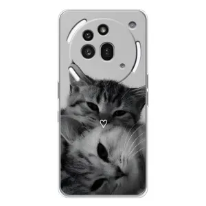 Чохол з малюнком кіт на Nothing Phone (3a) Pro (Пара котів)