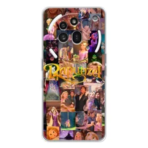 Чехол Рапунцель для Nothing Phone (3a) Pro (Коллаж Рапунцель)