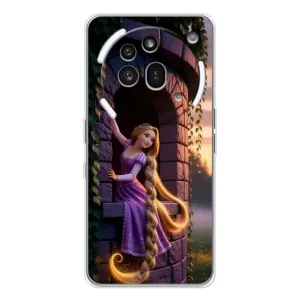 Чехол Рапунцель для Nothing Phone (3a) Pro (Рапунцель на башне)