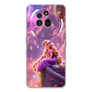 Чехол Рапунцель для Nothing Phone (3a) Pro (Рапунцель в замке)