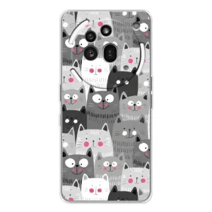 Чохли з Котиками для Nothing Phone (3a) Pro (VPrint) (Мальовані котики)