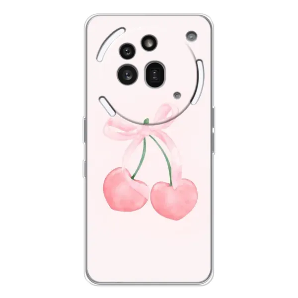 Чехол с принтом «Розовые вишни» для Nothing Phone (3a) Pro