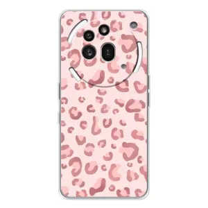 Чехол с принтом «Розовый леопард» для Nothing Phone (3a) Pro
