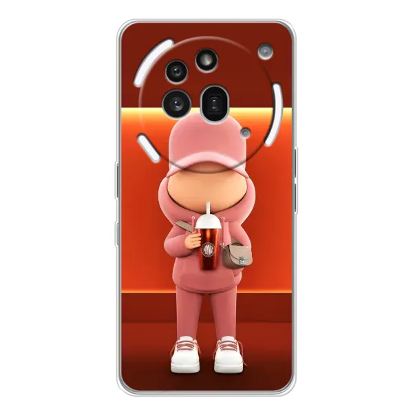 Чехол с принтом «С Кофе» для Nothing Phone (3a) Pro