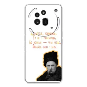 Чехлы для Nothing Phone (3a) Pro с принтом Тараса Шевченко (AlphaPrint) (Т.Шевченко)