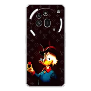Чехлы для Nothing Phone (3a) Pro - Скрудж МакДак Louis Vuitton (PREMIUMPrint) (Скрудж с бриллиантом)