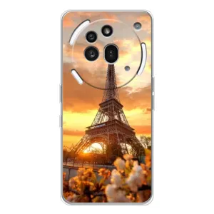 Чехол Эйфелева Башня для Nothing Phone (3a) Pro - (AlphaPrint) (Солнечная башня)