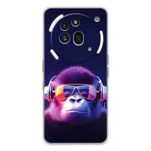 Чехол с принтом «Стильная обезьяна» для Nothing Phone (3a) Pro
