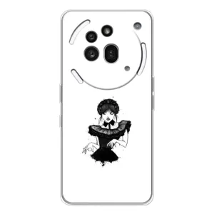 Чехлы Венсдей на Nothing Phone (3a) Pro Уэнсдей (AlphaPrint) (танец Уэнздей)