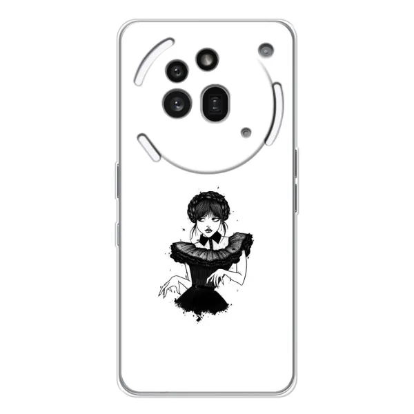 Чехол с принтом «танец Уэнздей» для Nothing Phone (3a) Pro Чехол с принтом «танец Уэнздей» для Nothing Phone (3a) Pro