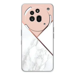 Мраморний чехол на Nothing Phone (3a) Pro (VPrint) (Тройний мрамор)