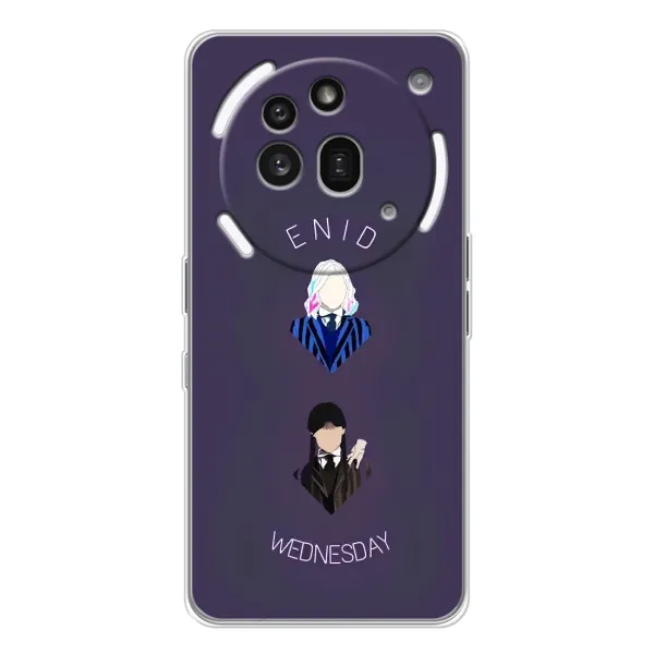 Чехол с принтом «Уэнздей и подруга» для Nothing Phone (3a) Pro Чехол с принтом «Уэнздей и подруга» для Nothing Phone (3a) Pro