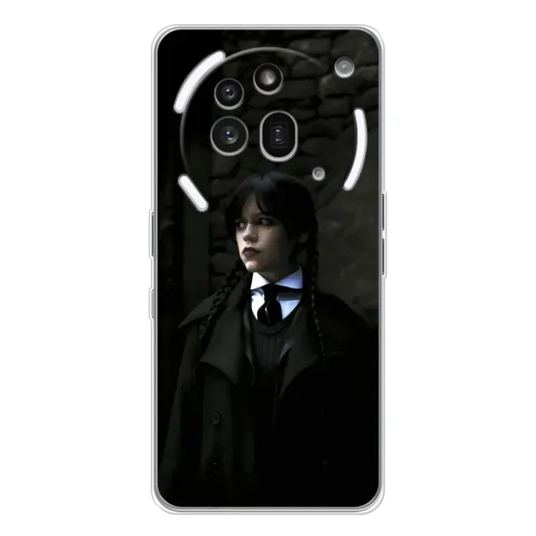 Чехол с принтом «Темный стиль Уэнздей» для Nothing Phone (3a) Pro Чехол с принтом «Темный стиль Уэнздей» для Nothing Phone (3a) Pro