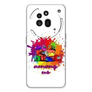 Чохли Амонг Ас для Nothing Phone (3a) Pro (AlphaPrint) (Яскравий АмонгАс)
