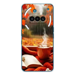 Чохол з принтом «Кава і дощ» для Nothing Phone (3a)