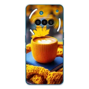 Чохол з принтом «Кава на жовтому пледі» для Nothing Phone (3a)