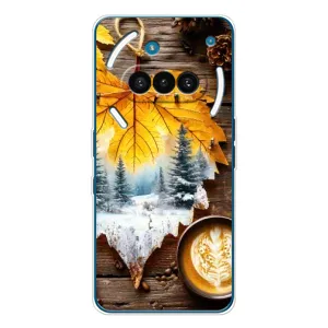 Чохол з принтом «Осінньо-зимова кава» для Nothing Phone (3a)