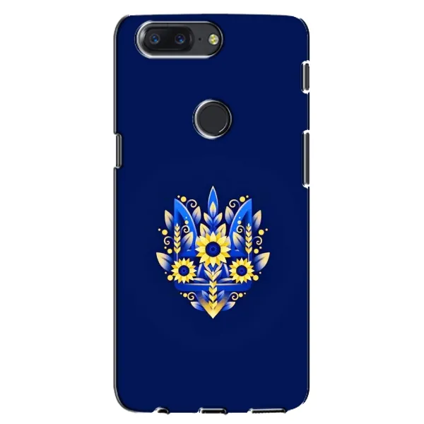 Чохол з принтом «Квітковий Герб» для OnePlus 5T