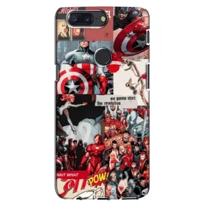 Чехол с принтом «Марвел Комикс» для OnePlus 5T