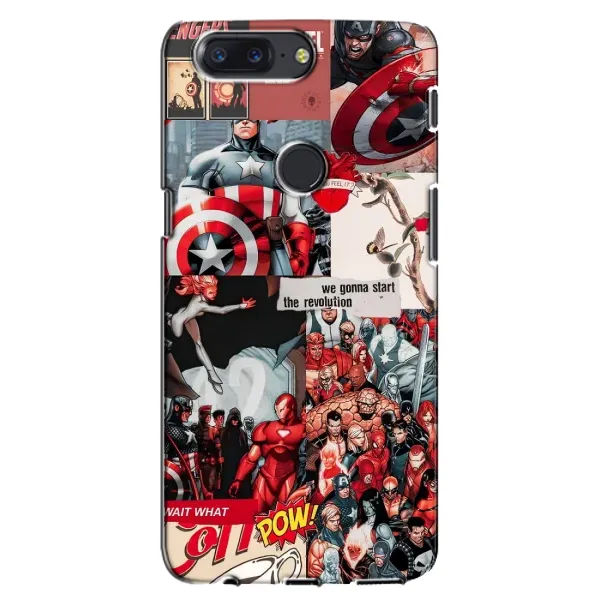 Чехол с принтом «Марвел Комикс» для OnePlus 5T