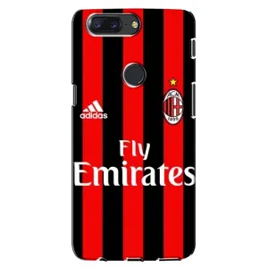 Чохли для One Plus 5T (VPrint) - Футбольні клуби (Milan)