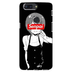 Чехол с принтом «Senpai» для OnePlus 5T