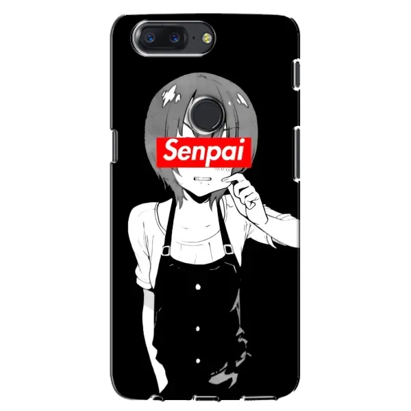 Чехол с принтом «Senpai» для OnePlus 5T