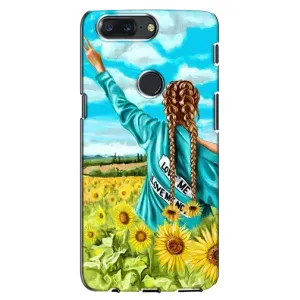 Чохол для Патріота України One Plus 5T - (AlphaPrint) (Україночка)