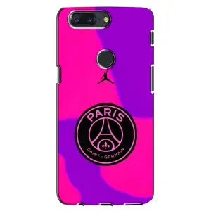 Чохли PSG для One Plus 5T (AlphaPrint) (яскравий ПСЖ)