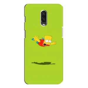 Чjхол з Сімпсонами для One Plus 6T (VPrint) (Барт Сімпсон)