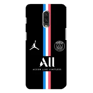 Чохли PSG для One Plus 6T (AlphaPrint) (футболка ПСЖ)