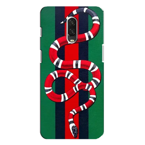 Чехол с принтом «Gucci змия» для OnePlus 6T