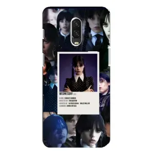 Чохли Венсдей на One Plus 6T Уенсдей (AlphaPrint) (колаж Венздей)