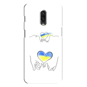 Чохол для Патріота України One Plus 6T - (AlphaPrint) (Мир Україні)