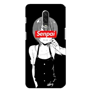 Чехол с принтом «Senpai» для OnePlus 6T