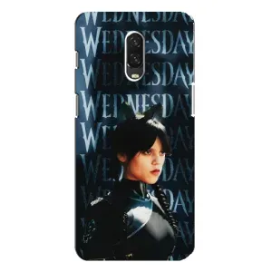 Чохли Венсдей на One Plus 6T Уенсдей (AlphaPrint) (Венздей кішка)