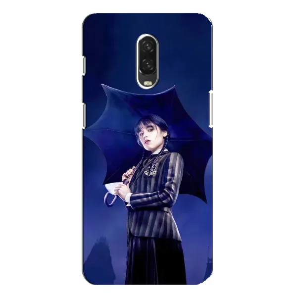 Чохол з принтом «Венздей з парасолькою» для OnePlus 6T Чохол з принтом «Венздей з парасолькою» для OnePlus 6T