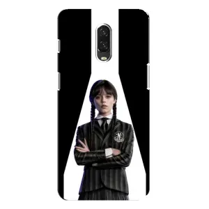 Чохли Венсдей на One Plus 6T Уенсдей (AlphaPrint) (W-Wednesday)