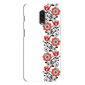 Чохол для Патріота України One Plus 6T - (AlphaPrint) (Яскрава вишиванка)