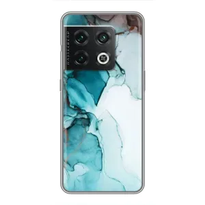 Чохол з принтом «Бірюзовий мрамор» для OnePlus 10 Pro
